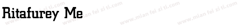 Ritafurey Medium字体转换